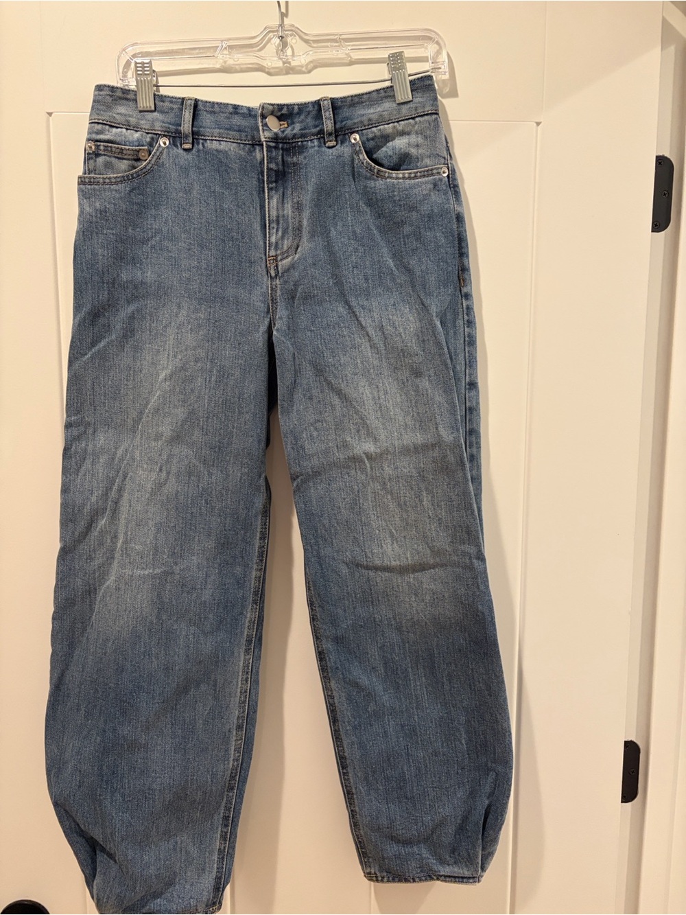 TIBI blue Brancusi Jean — 25